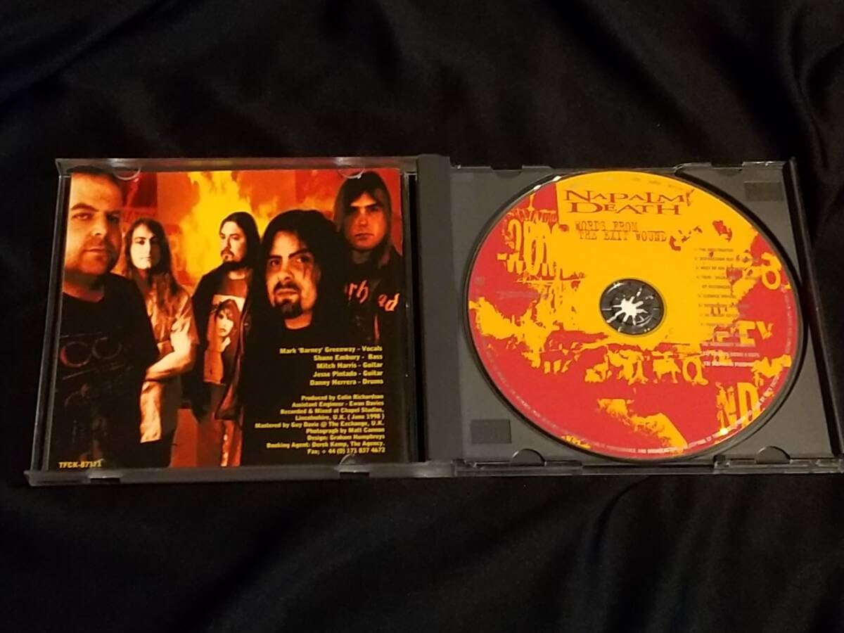 Amazon.co.jp: Words from the exit wound (国内盤) / Napalm Death