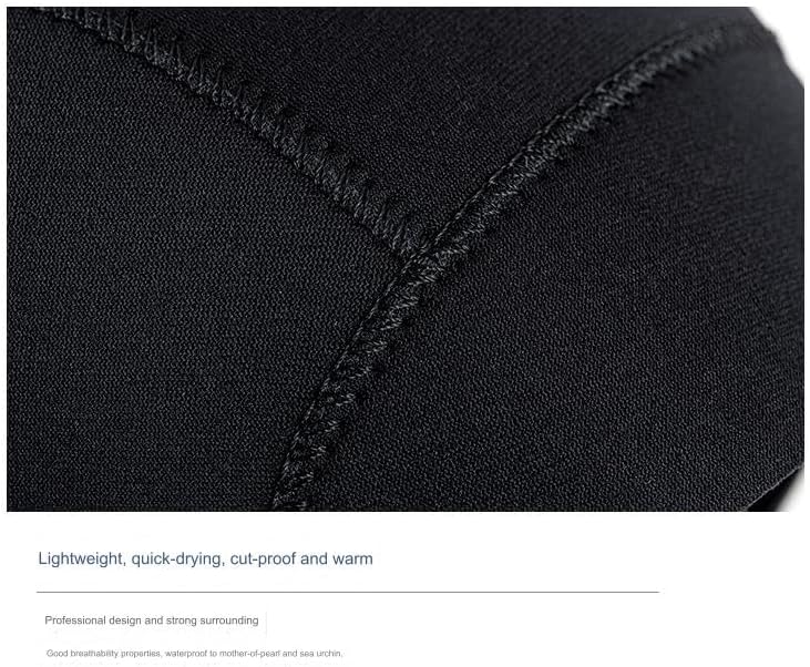 BaronHong Wetsuit Hood 3mm 5mm Thermal Neoprene Diving Hood Wetsuit Hat Cap - Image 7