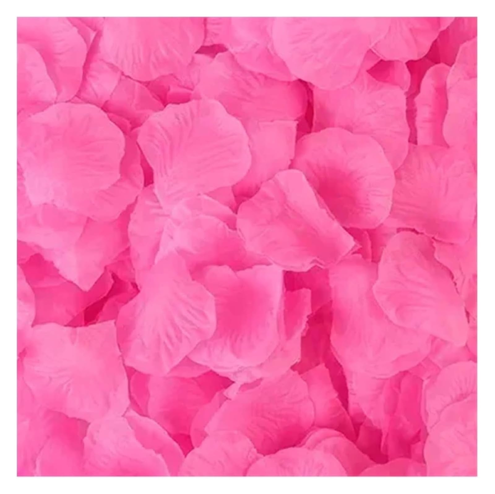 CYJAZNHH Artificial Rose Petals Multicolor Silk 2000 Pcs(Roze)