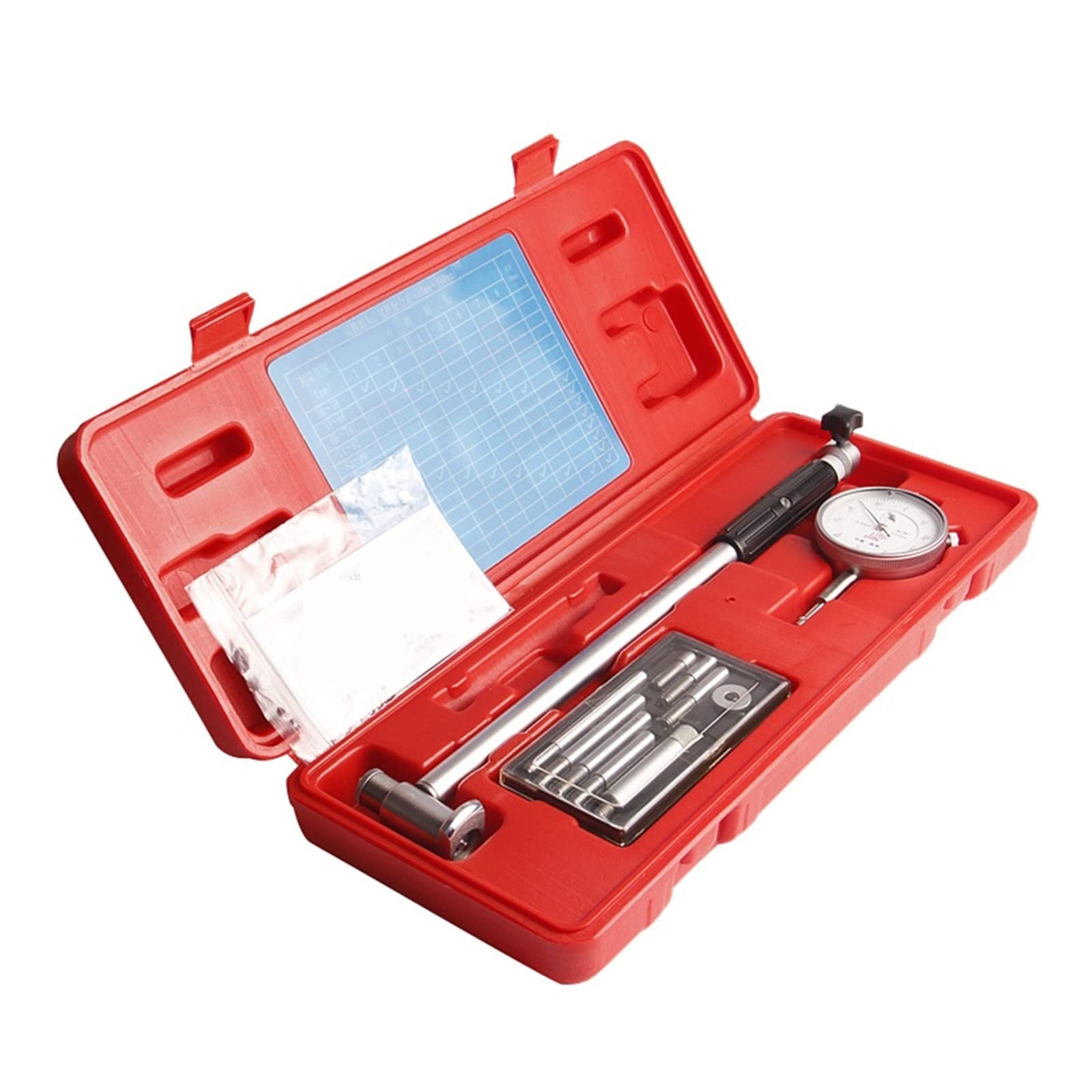 Dial Bore Gauge 50-160mm/0.01mm Cylinder metryczny wewnętrzny otwór pomiarowy Gage wskaźnik zegarowy narzędzia pomiarowe do pomiarów domowych lub DIY