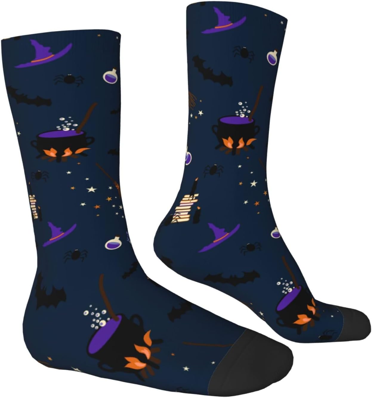 ZAZYXTJ Middle Calf Socks Crew Athletic Socks Novelty Cozy Casual Socks for Womens Mens