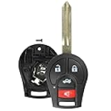 Keyless Option Remote Car Key Fob Shell Case For Nissan Infiniti (CWTWB1U751, CWTWB1U816)