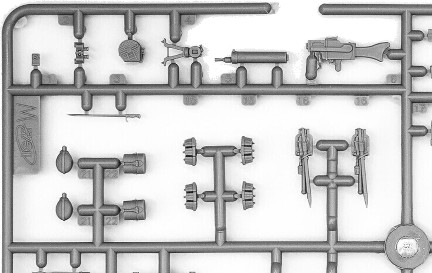 Amazon.com: ICM ICM35678 1/35 WWI German Infantry Weapons