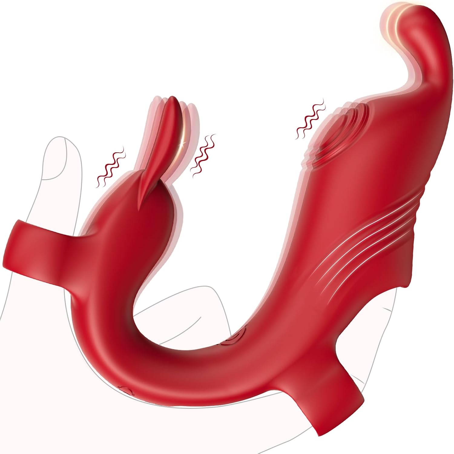 Lick Me Triple Stim Rechargeable Silicone Vibrator main image 0