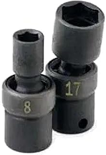 SK Hand Tool 33310 3/8-Inch Drive Swivel Impact Socket, 5/16-Inch