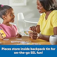 Vista 4 de Learning Resources Unpack Your Day Conversation Kit, 32 Pieces, Ages 5+, Social Emotional Learning Toys, Social Emotional Learning