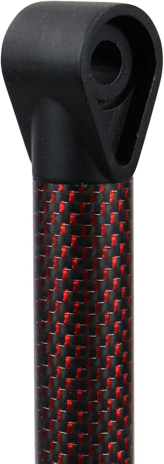 Red Belly LS Carbon Fiber Lower Shaft for Minelab Equinox Detector