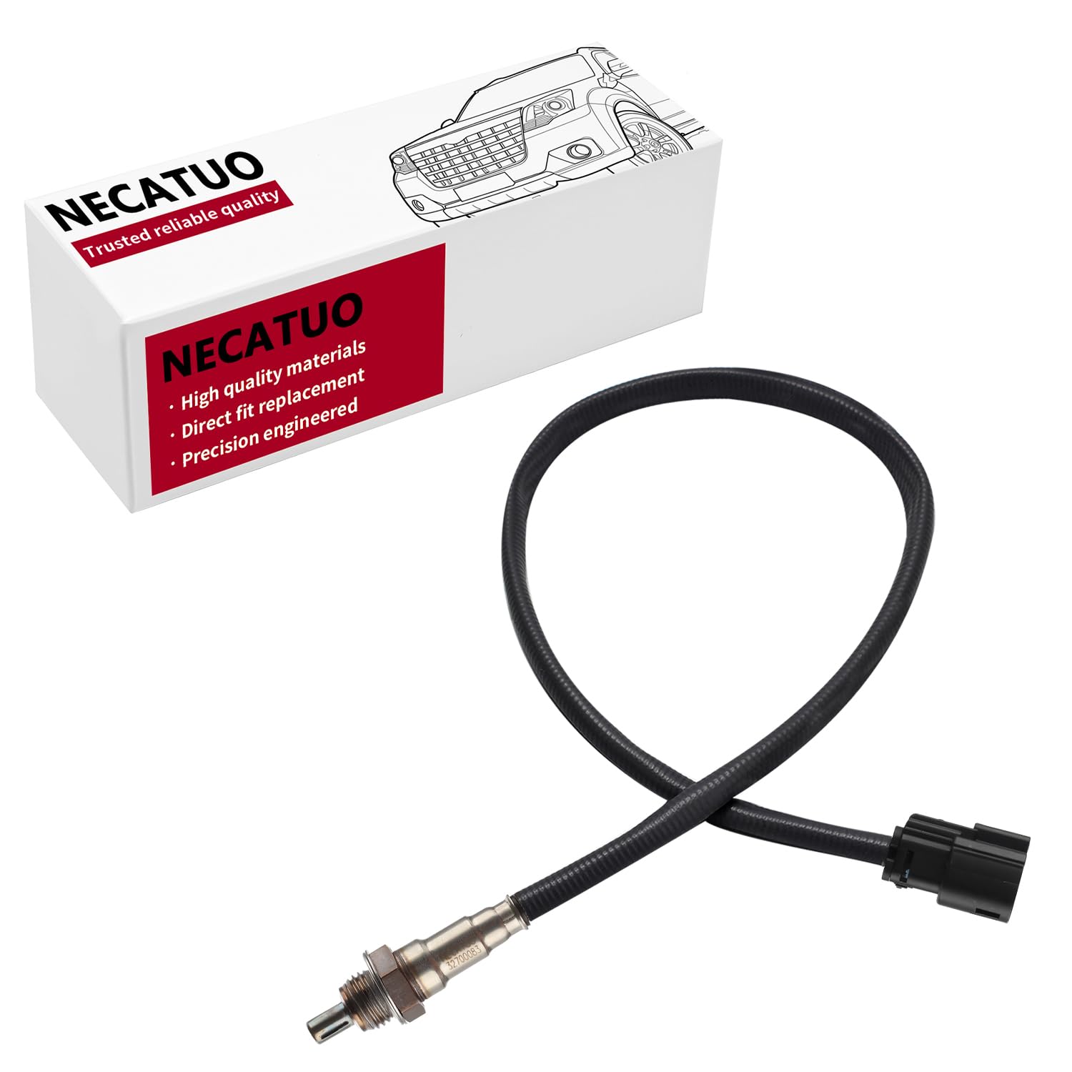 NECATUO O2 Oxygen Sensor Heated Air Fuel Ratio Compatible with Harley-Davidson FLDE FLFB FLFBS FLHC FLHCS FLSB FLSL FXBB FXBR FXBRS FXDRS FXFB FXFBS