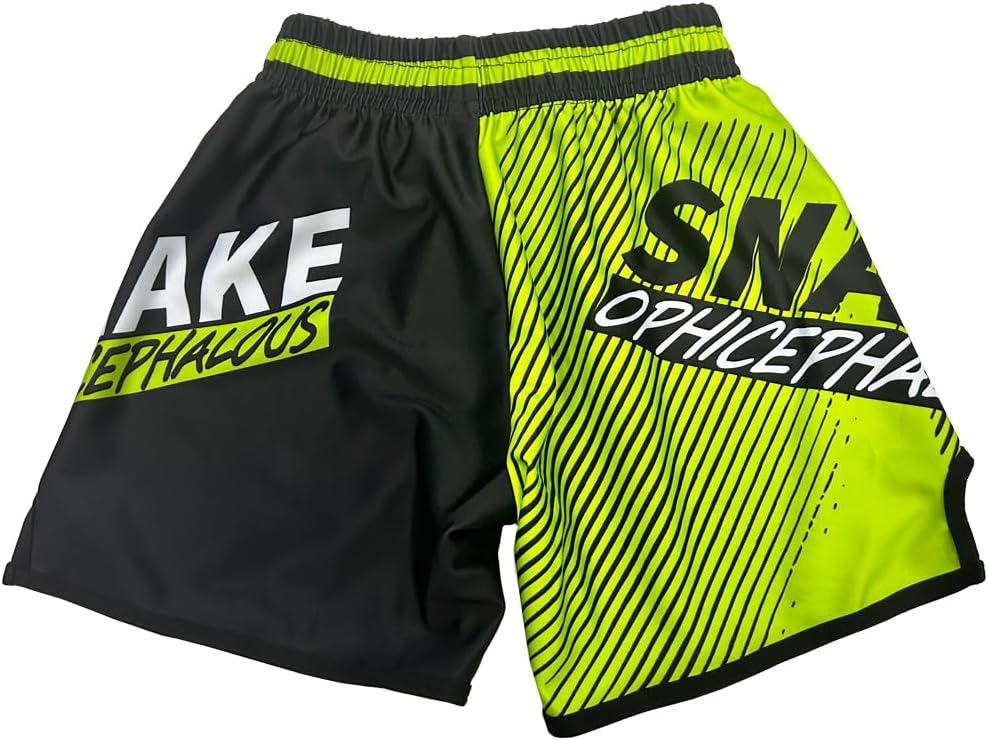 Kids Boys Boxing Muay Thai Shorts MMA Martial Arts Kickboxing Training Trunk Fight BJJ Grappling Boxer Shorts Bottoms