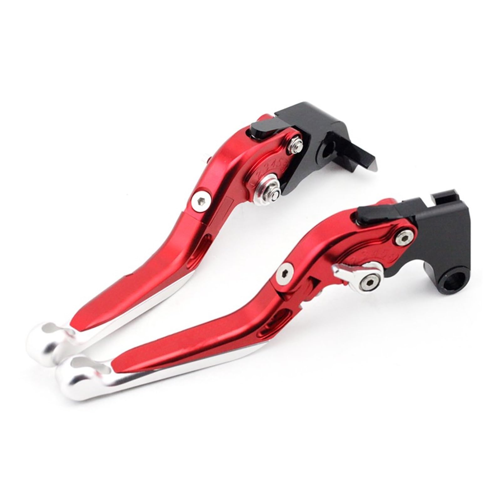 Aiolglkpow R6 05-16 Red For Yzfr6 For Yzf-R6 2005-2022 Brake Clutch Lever Adjustable Folding Extendable Contorl Handles Handlebar Brake Clutch Lever(R6 05-16 Red)