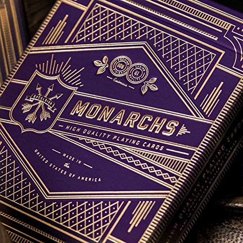 MJM Monarch Royal Edition (Purple) Baraja de Cartas miniatura 4