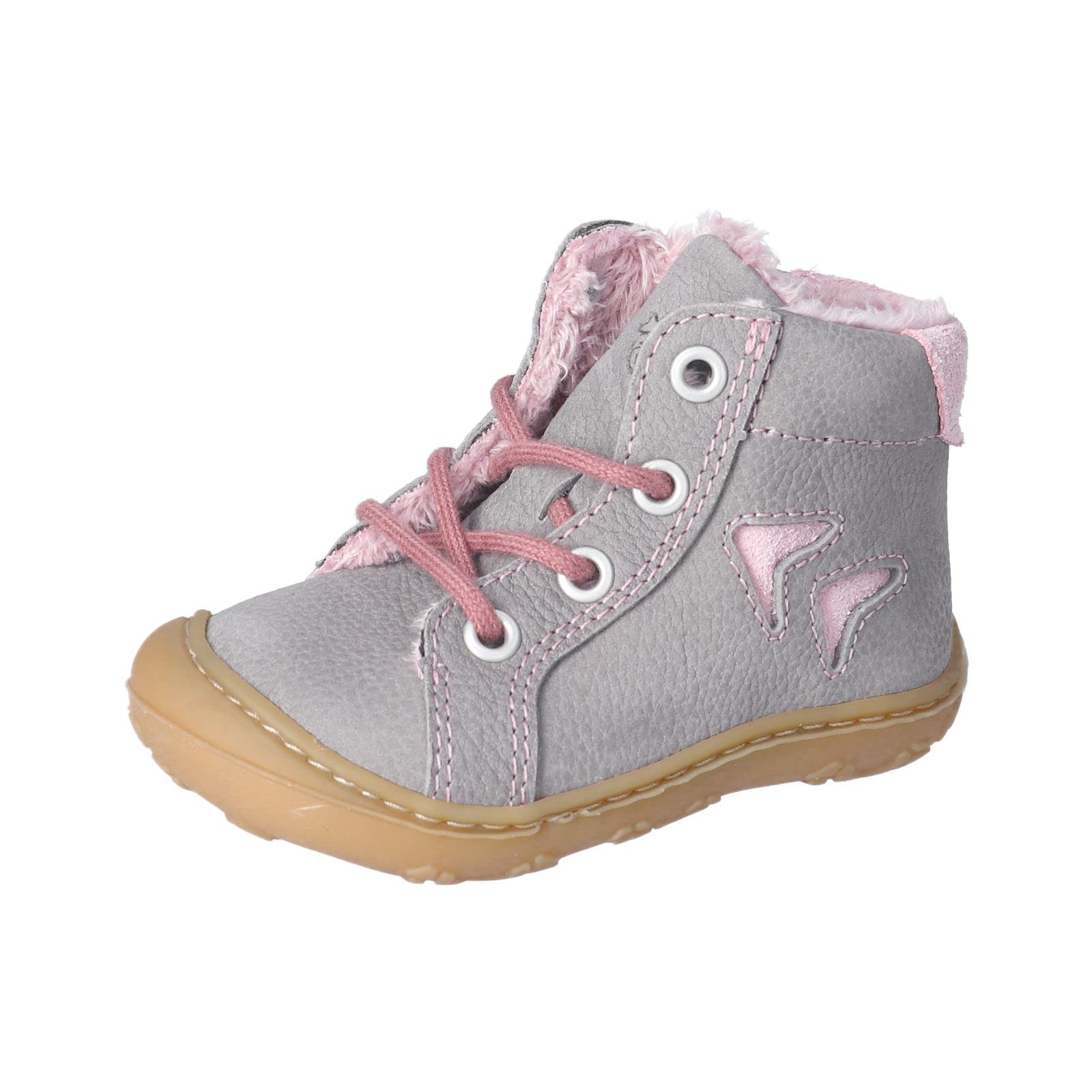 RICOSTA Mädchen und Jungen Lauflernschuhe Georg,Warmfutter,Leder,WMS:Mittel/Weit