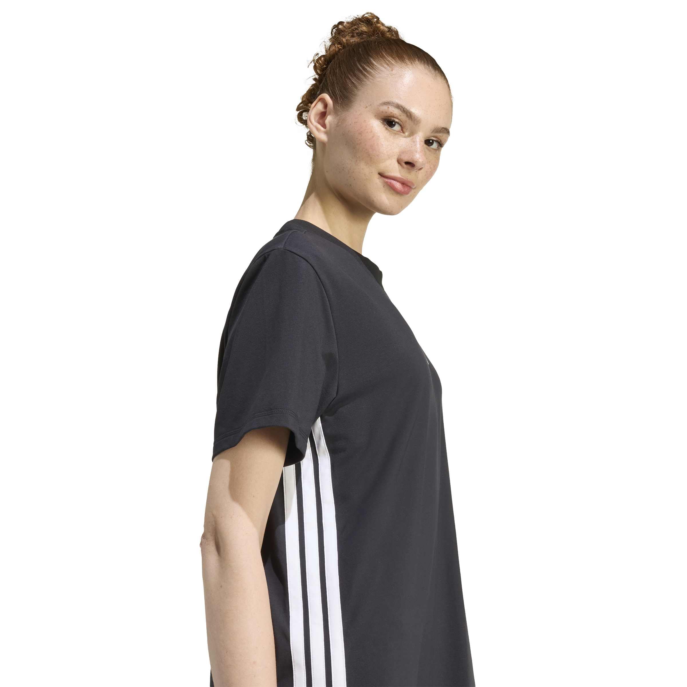 adidas Women's Vestido Camiseta Essentials 3 Stripes