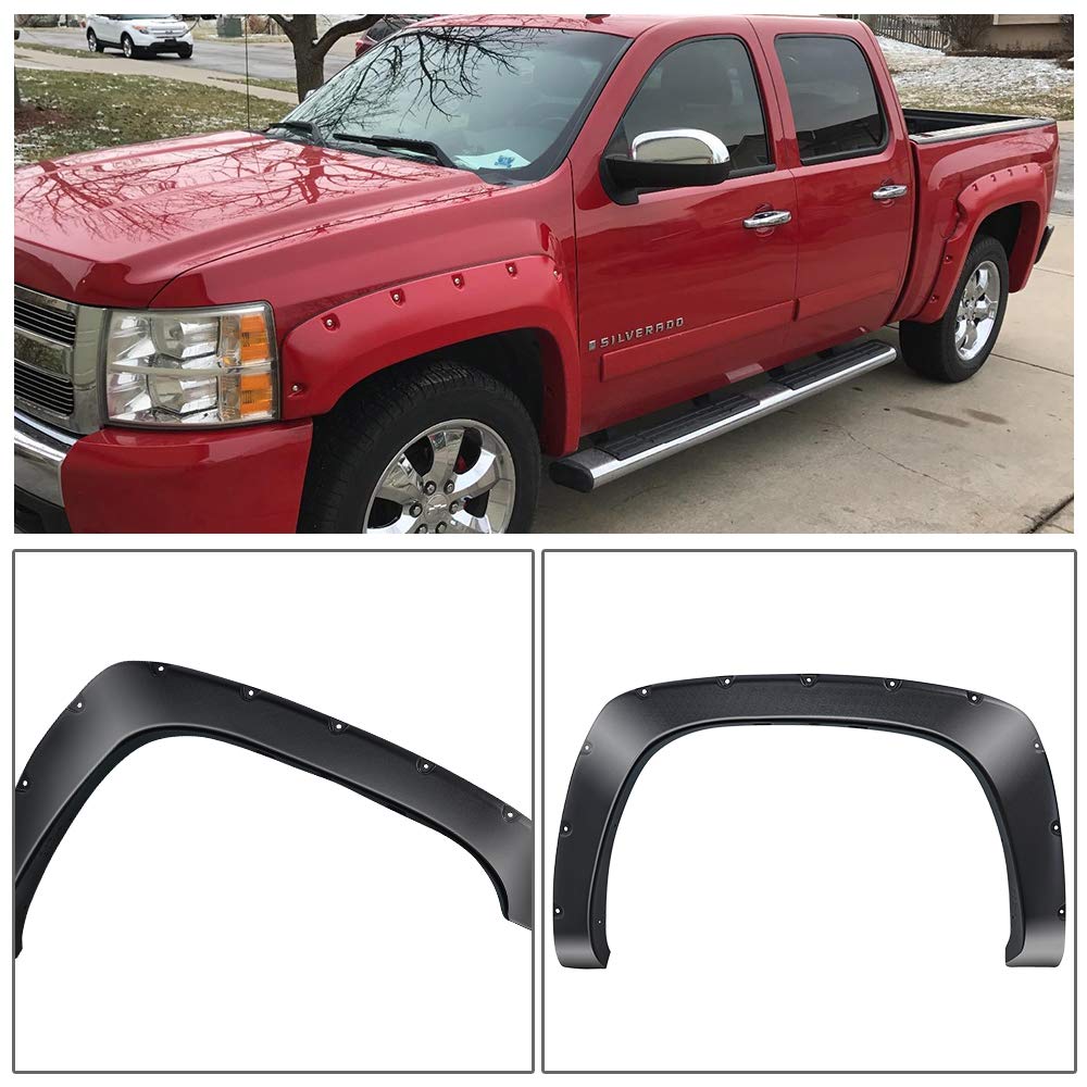 QuakeWorld Fender Flares For 19992002 Chevy silverado 1500, 19992006 GMC Sierra 1500/2500/3500