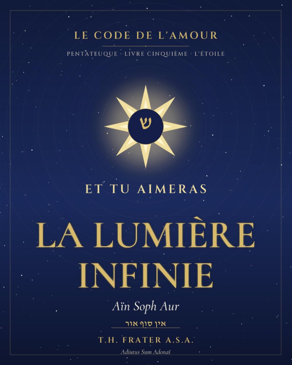 LE CODE DE L'AMOUR: LIVRE V · Aïn Soph Aur — La Lumière Sans Fin (LE CODE DE L'AMOUR — Pentateuque du Cycle Messianique)