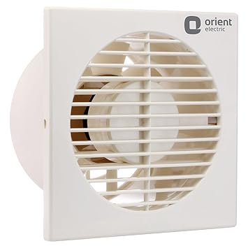 Orient Electric Smart Air 150 Exhaust Fan for Kitchen, Bathroom, Cabins | High-Efficiency Motor | Superior Aesthetic Appeal | Low on Maintenance | Warranty (2 Years) | (White, Pack of 1)