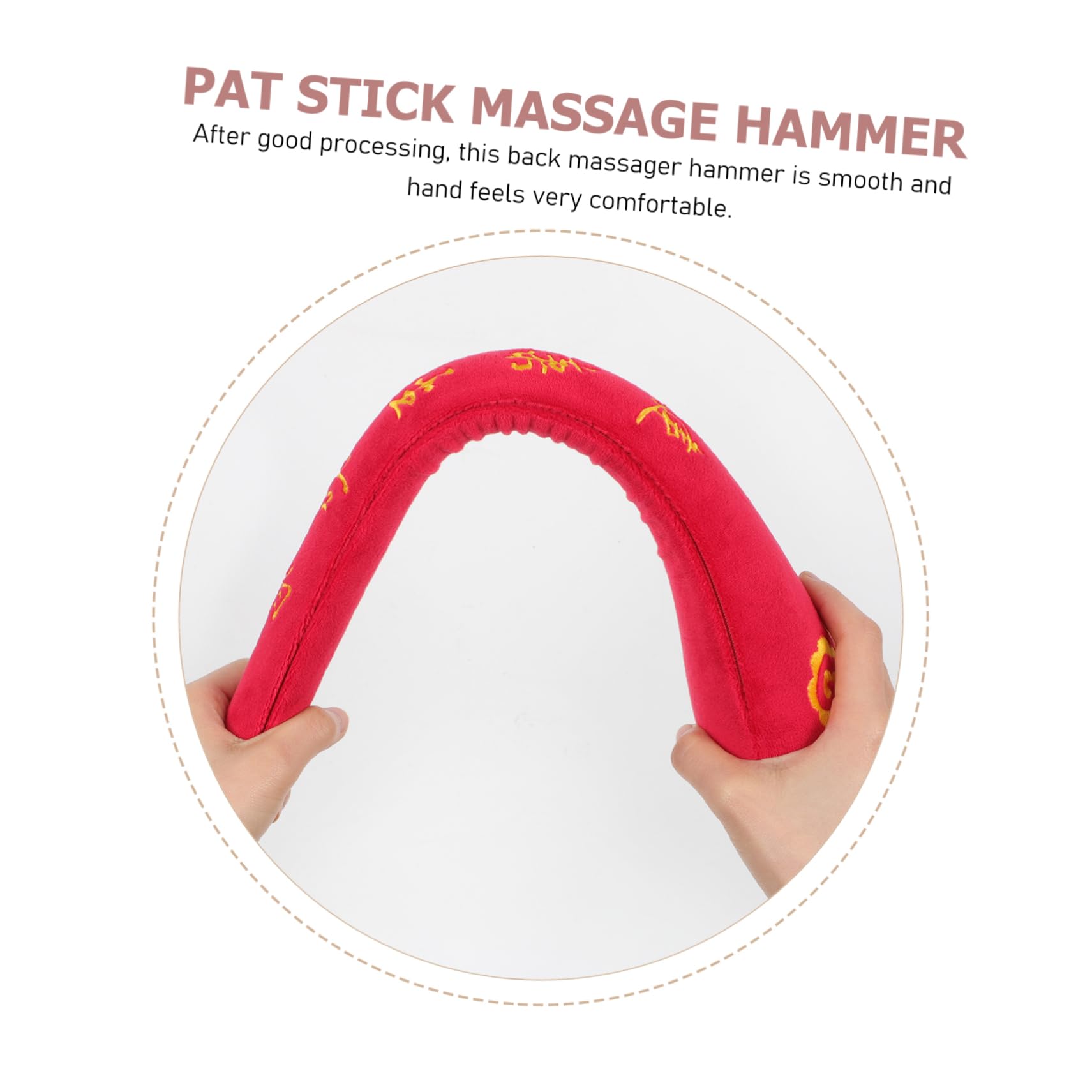 Mipcase 2pezzi Massaggiatore Manuale Doppia Faccia Per Massaggi Per Schiena Strumento Di Massaggio Portatile Ottimo Per Casa e Viaggi Promuove Circolazione e Elasticità Della