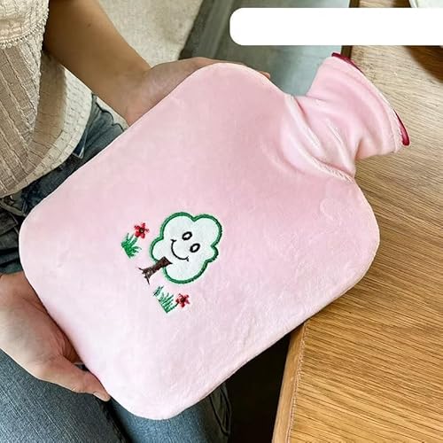 Godfun 湯たんぽ ゆたんぽ お湯入れ 注水式 電気不要 かわいい 柔らか 暖かい 注水式お湯入れ 防寒グッズ 冷え対策 疲れ緩和 プレゼント 暖房器具 繰り返し使用可 お湯入れ 保温グッズ Style3-2000ML