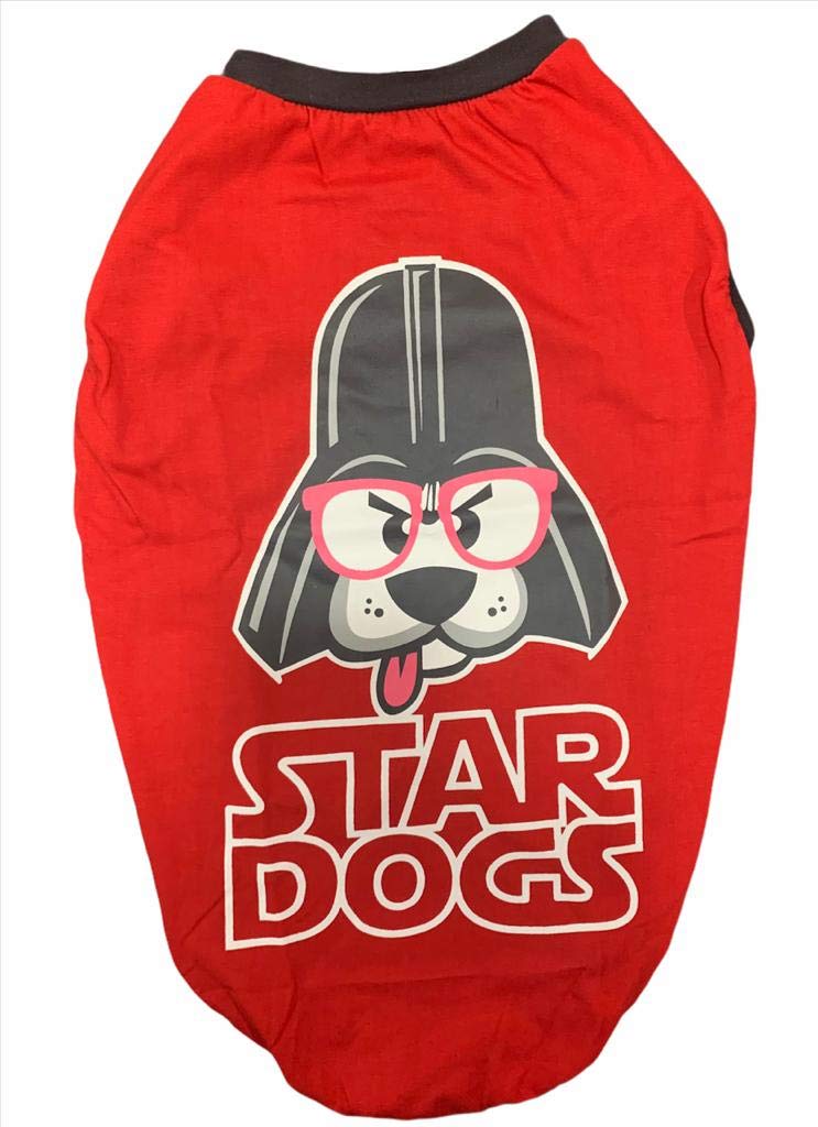 Summer Dog T-Shirt, Star Dogs, Red, 30", 200g (B08WQ92WHX) Amazon Price History, Amazon Price Tracker