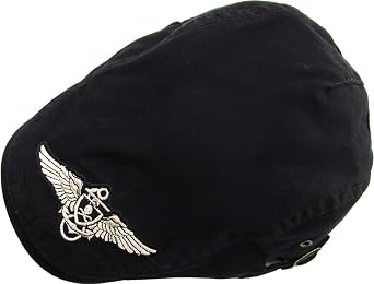 Classic Solid Cotton Denim Newsboy Ivy Gatsby Cabbie Ascot Hat Cap Adjustable