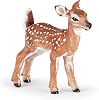 Papo -Hand-Painted - Figurine -Wild Animal Kingdom - White-Tailed Fawn -50219 -Collectible - for Children - Suitable for Boys and Girls- from 3 Years Old