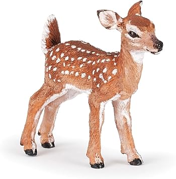 Papo - Realistic Fawn Figure - Ages 3+ Wild Life Collection - Educational Play Young Forest Animals - Gift Idea Toy for Girls and Boys
