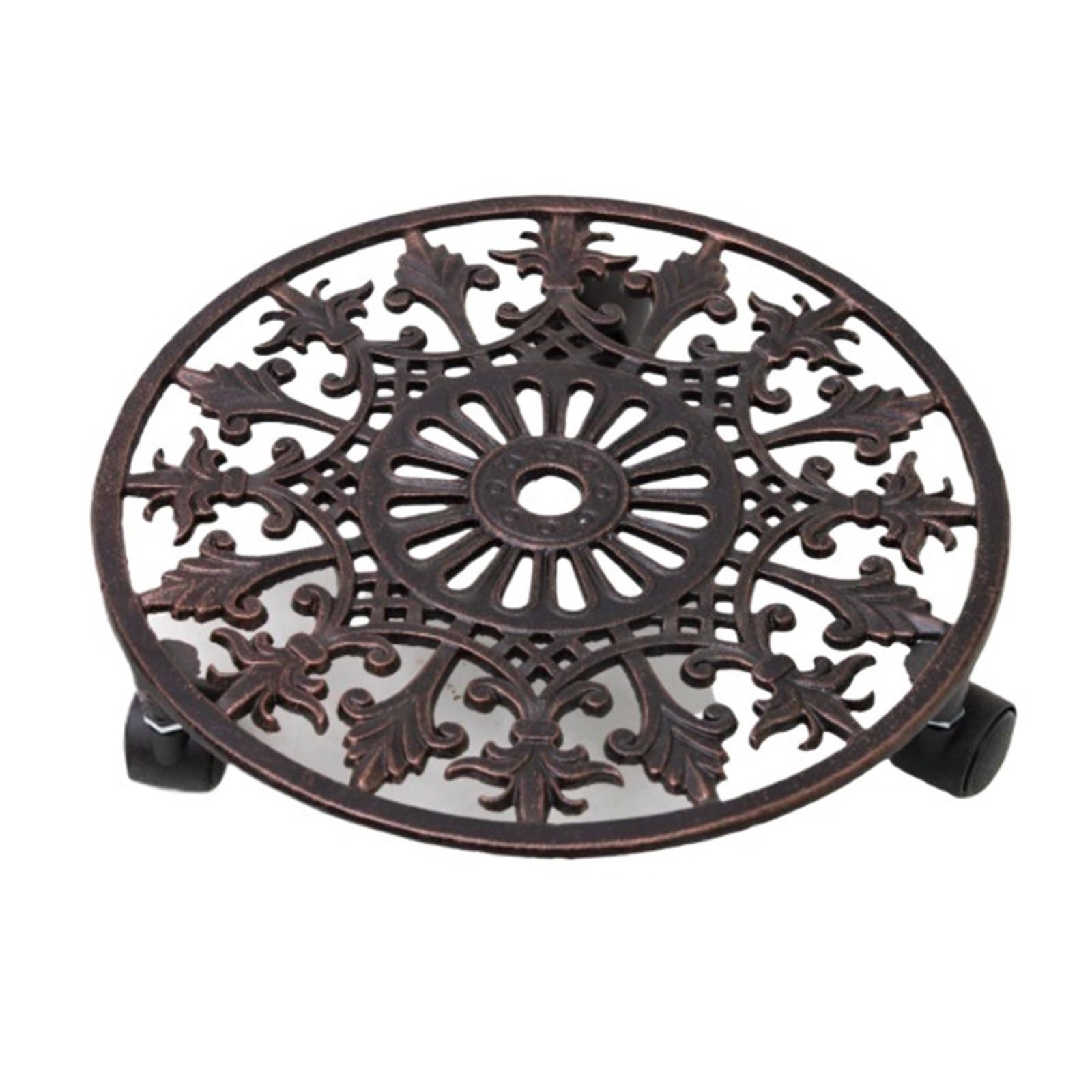 DFGHNBVC Pots Holders Plant Cart With Wheels Removable Tray For Indoor And Outdoor Round Flower Pots Flower Pot Dolly