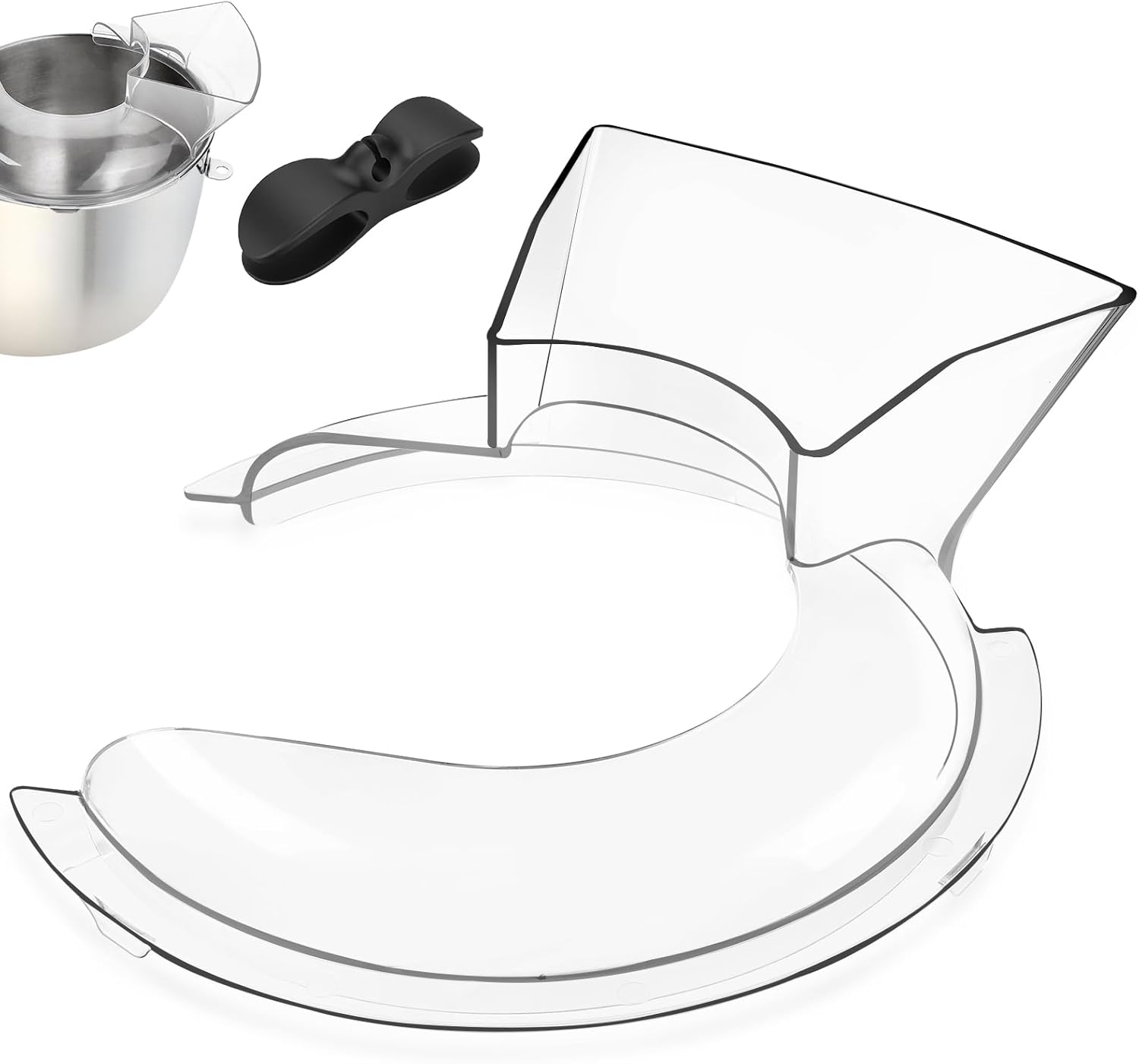 Kitchen aid splatter guard，Pouring Shield for KitchenAid 4.