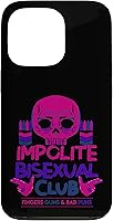 Vista 10 de Impolite Bisexual Club Funny Bi LGBTQ Pride Flag Gift Case for iPhone 17