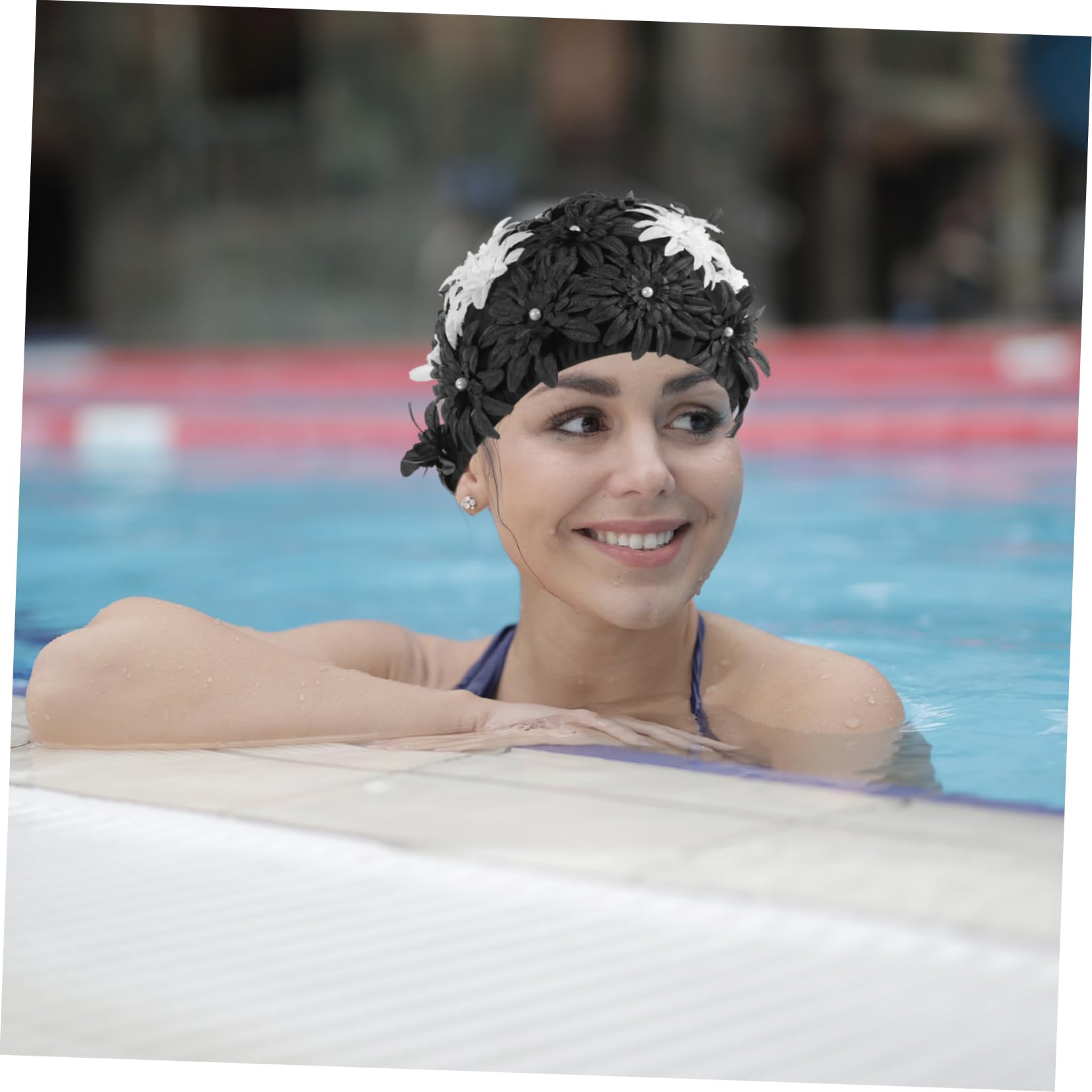 UPKOCH Gorro de baño Adulto Malla Tela Gorro de natación para Gorro de Natacion Mujer Gorro Natacion Gorro de baño de Damas Sombreros de natación Resistentes al Desgaste Brocado