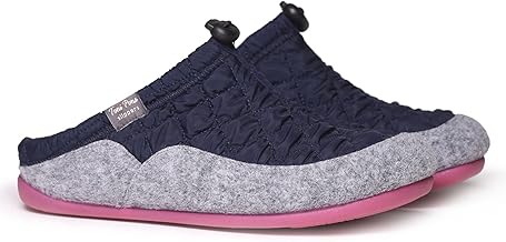 TONI PONS MEL-UM Women's Slippers in Quilted Fabric and Felt