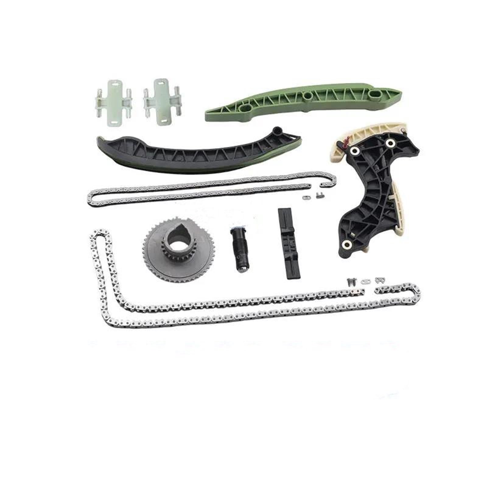 Genérico Kit Cadena Distribución Motor Coche 10 Piezas para Benz M271 A209 C209 W203 W204 CL203 R171 0009933978 A2710521116