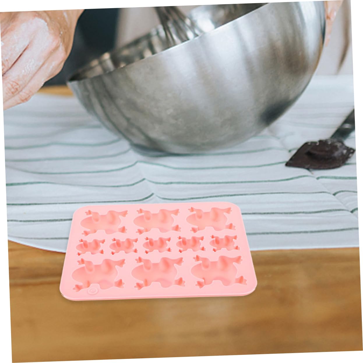 Operitacx 10pièces Moule Forme De Pour Chocolat Pâtisserie Et Desserts Facile à Démouler Nettoyer Pour Gâteaux Et à Thème
