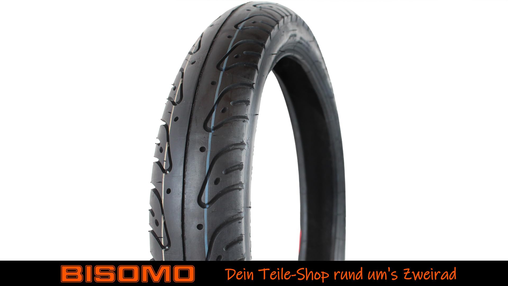 BISOMO 2 Reifen 2,75 x 16 Zoll Vee Rubber VRM-100 Straßenprofil, 46L für Simson S50, S51, S70, S53, KR51, SR4-2, SR4-3, SR4-4 Moped