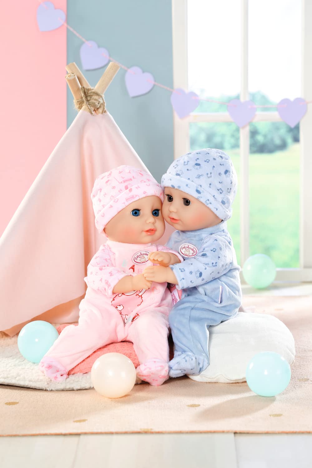Baby Annabell Little Alexander 36cm, weiche Puppe mit Stoffkörper und Schlafaugen, 36cm, 709887 Zapf Creation
