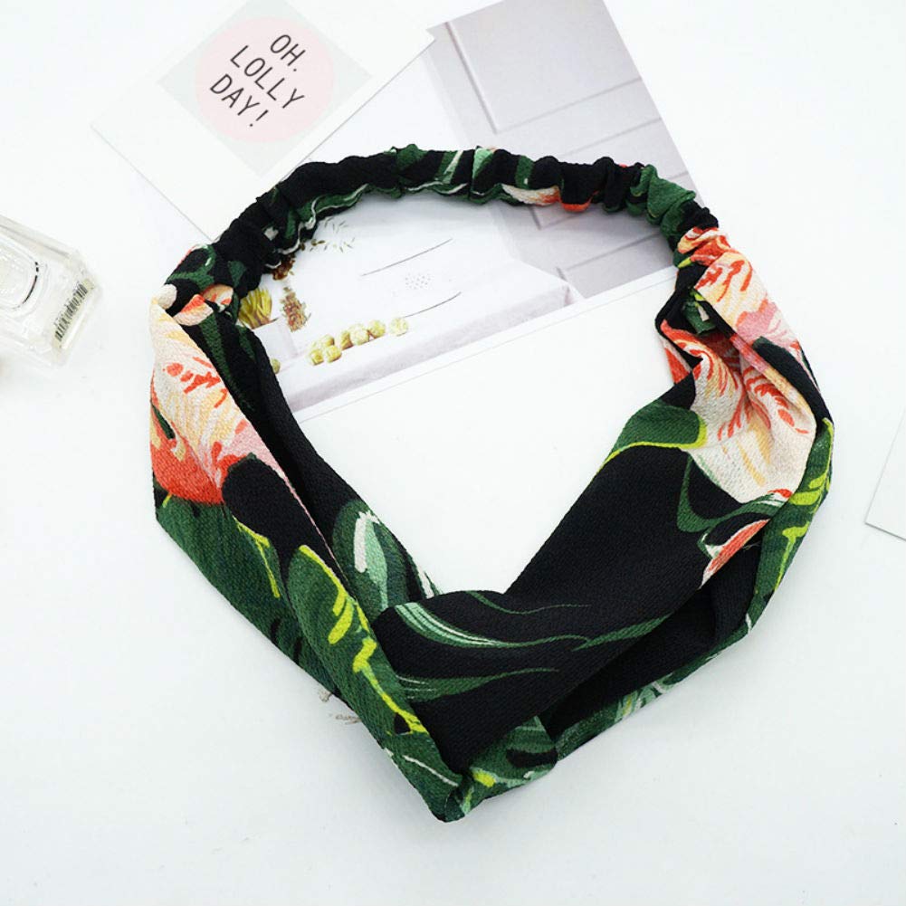 Amazon.com : Aysekone 3 Pack Tropical Banana Leaf Headbands  display picture 1
