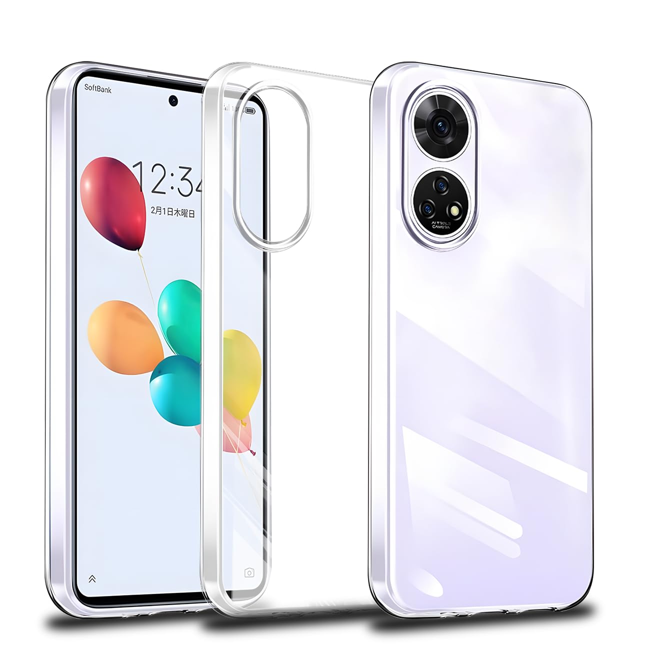 Amazon.co.jp: ZTE あんしんファミリースマホ ケース クリア