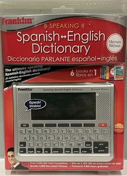 Franklin Electronic Publishers BES-1890 يتحدث القاموس الإسباني-الإنجليزي