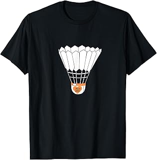 Kansas City Heart Shuttlecock T-Shirt