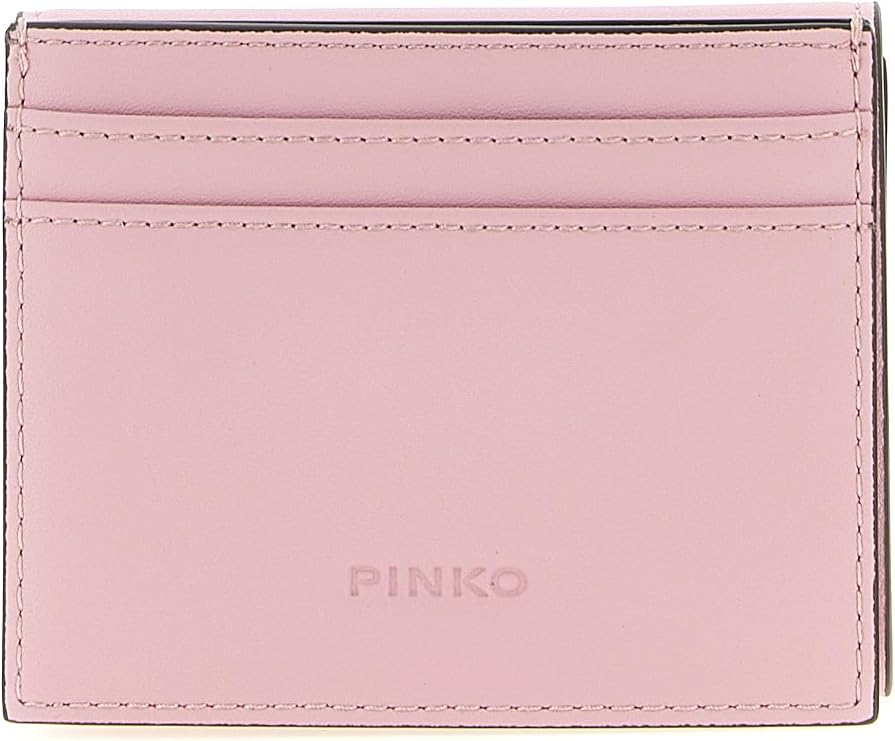 Leather Wallet with Pinko Logo