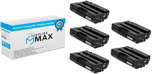 Repuesto compatible para Ricoh SP-310/SP-311/SP-325 Series Cartucho de tóner negro (tipo SP311HA) (rendimiento de páginas 5/PK-3500) (407245_5PK)