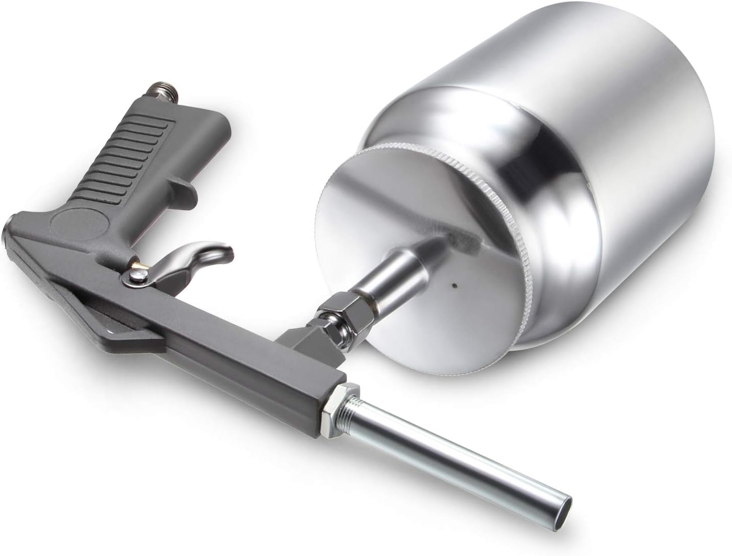 Twilight Garage Aluminum Air Undercoating Spray Gun with Suction Feed Cup Apply Sprayable Truck Bed Liner Coating, Rubberized Undercoat, Rust Proofing, Chip Guard Paint(1000ML)
