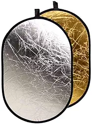 Rebatedor Fotográfico Refletor 2 em 1 Sou Foto para Foto ou Vídeo - 60x90cm