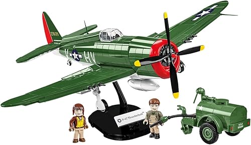 Miniatura 9 de COBI Colección Histórica WWII P-47 Thunderbolt™ & Tank Trailer Edición Ejecutiva