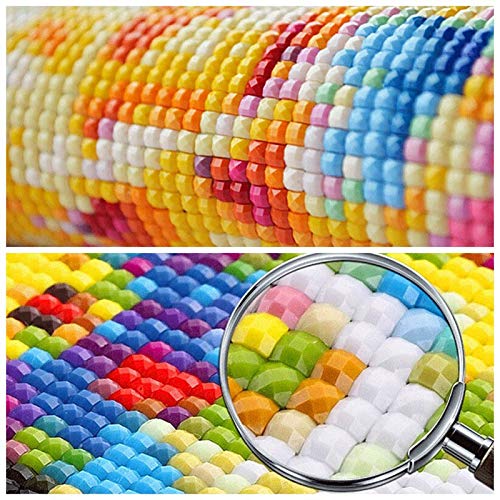 HuaCan Diamond Painting Kits Winter for Adults Square Full Drills 5D DIY Paint by Numbers Home Wall Decor,45x60cm/17.7x23.10in
