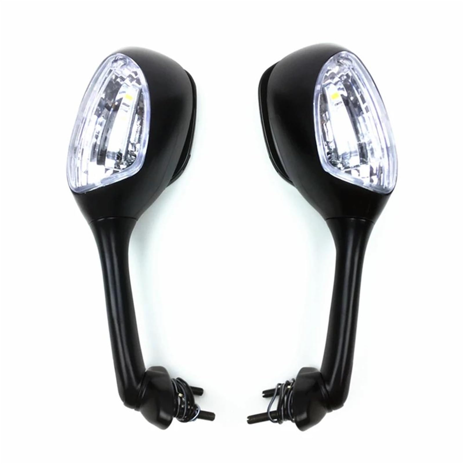 Espejos retrovisores laterales motocicleta antirreflejos para Suzuki GSXR 1000 K6 K7 K8