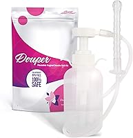 Vista 1 de Douper Sistema de limpieza vaginal reutilizable - Excelente limpiador y ducha para mujeres, manténgase limpio con capacidad de 10.1 fl oz