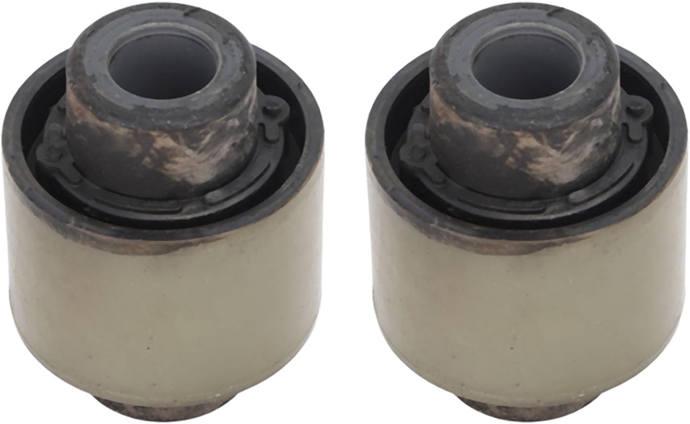 Rear Lower Control Arm Bushing Outer, 2 Pack Suspension Control Arm Bushing for MK5 2005-2009, MK6 2009 - Improves Handling, High Durability, Easy Replacement for Enhanced Vehi