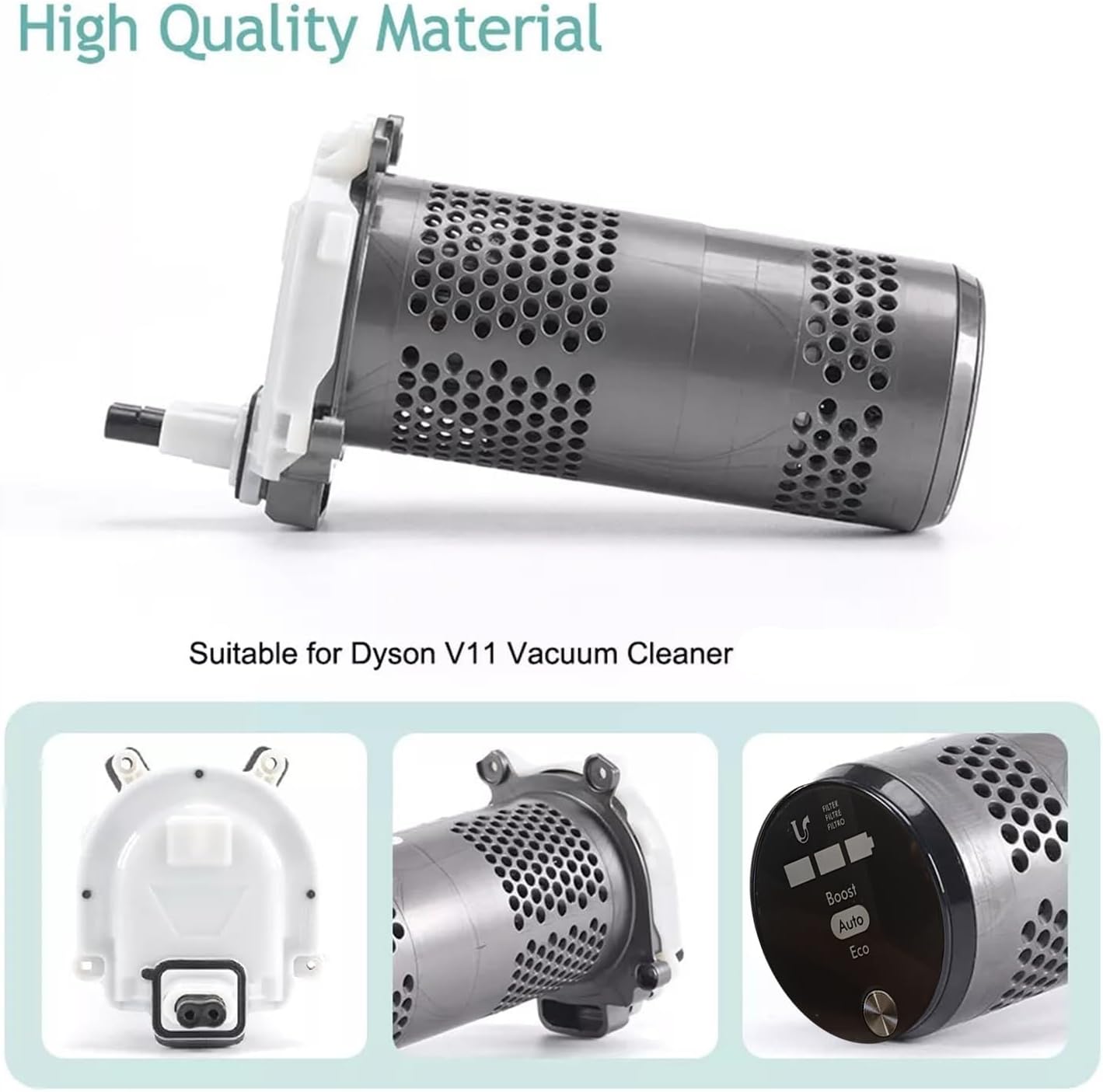 Motor Set Compatible For Dyson V11 SV14 SV15 Vacuum Cleaner Replacement Part Attachment,V11 Engine Motor Head Main Body Assembly with Screwdriver Set and Post Filter