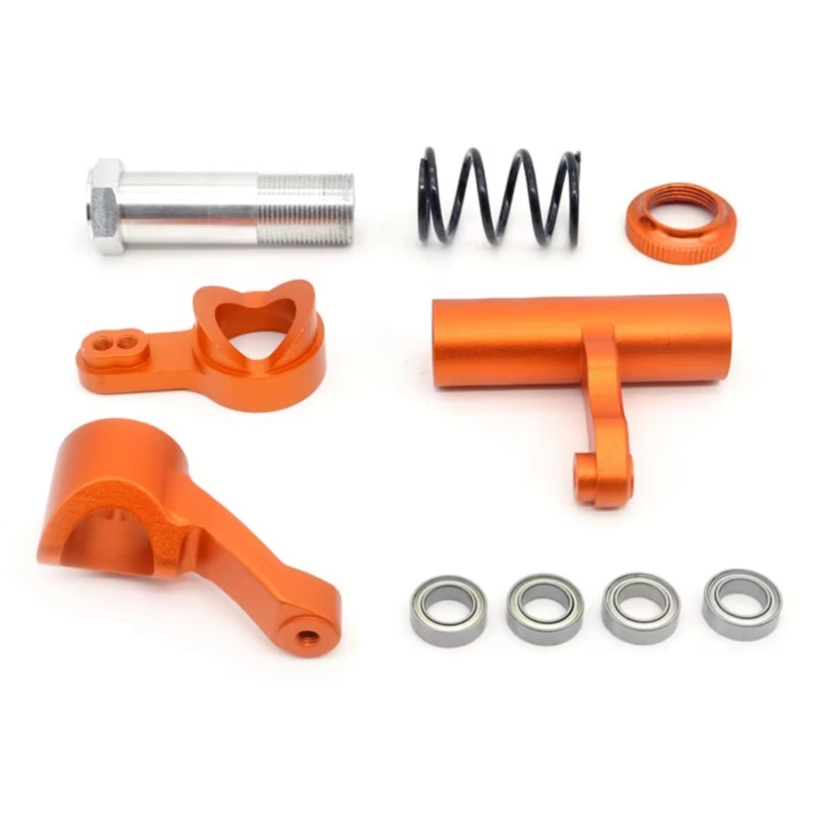 Accesorios coches RC per ZD per Racing MT8 9021 9020 9116 EX-07 rc Car Parts Accessories 8594 Gruppo Sterzo Lega di Alluminio